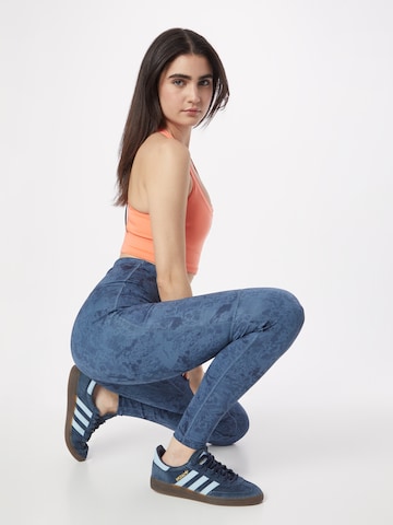 ADIDAS TERREX Skinny Workout Pants 'Multi' in Blue