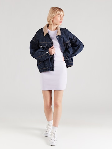 purpurinė Calvin Klein Jeans Suknelė