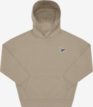 Sweat-shirt Surf Monkey en beige : devant