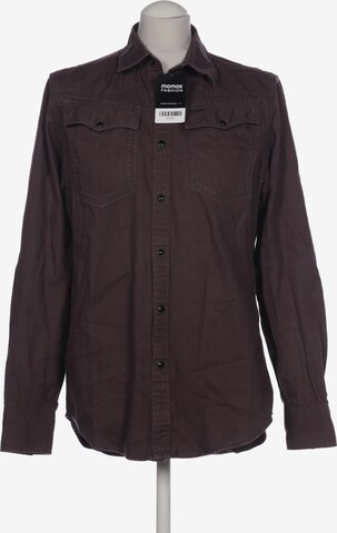 G-Star RAW Button Up Shirt in M in Red: front