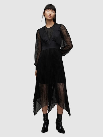 Rochie 'NORAH' de la AllSaints pe negru: față