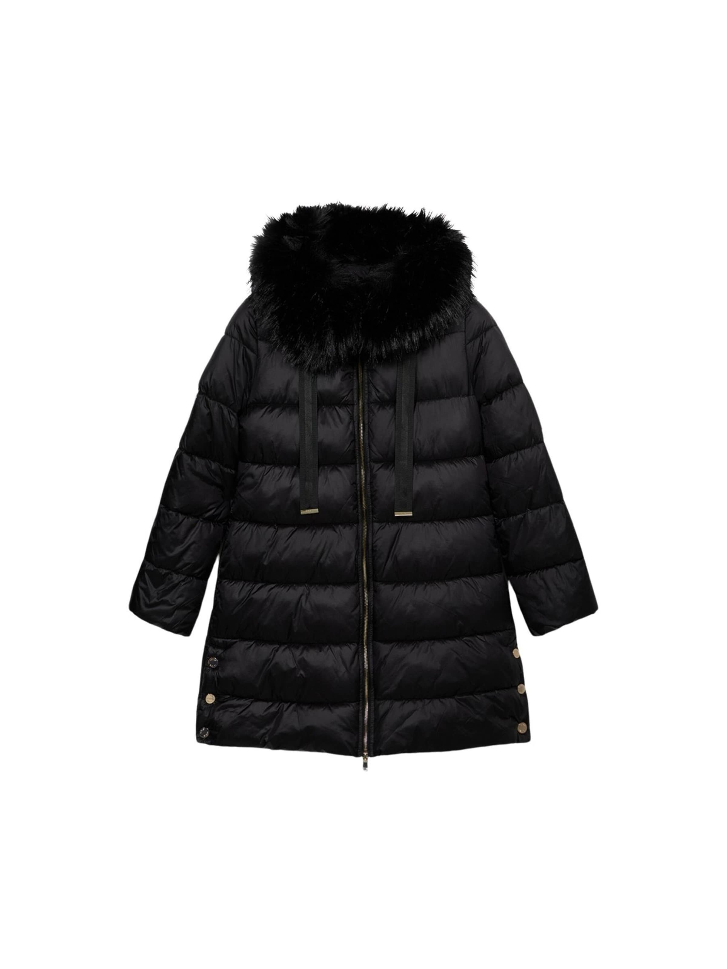 oltre Winterjas in Zwart: voorkant