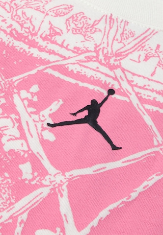 Tricou 'NET BOUQUET' de la Jordan pe bej