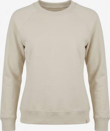 Peter Jo Sweatshirt 'Women’s Organic Sweatshirt – Willow' in Beige: Vorderseite
