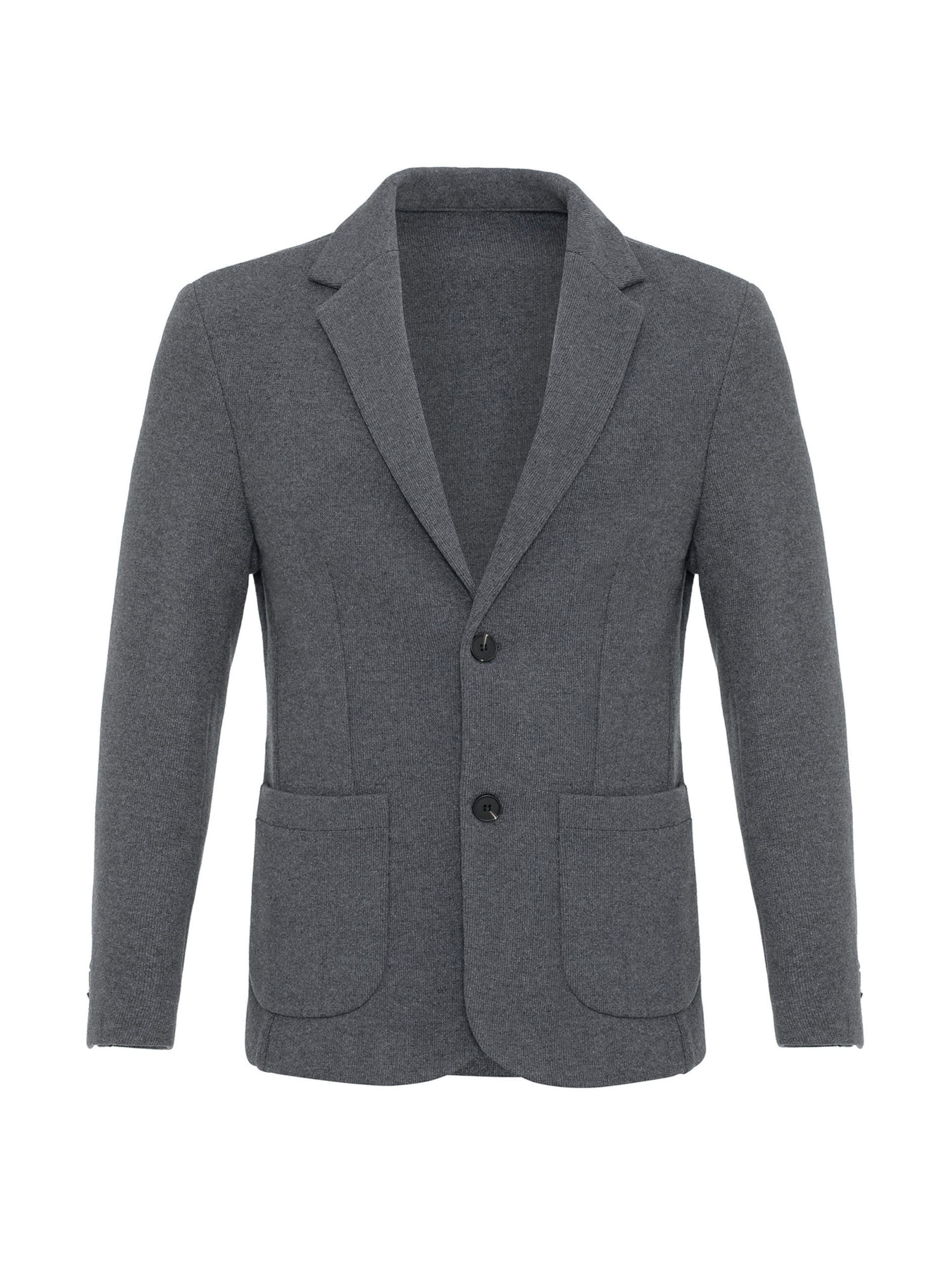 Veste de costume Antioch en gris : devant