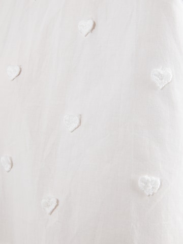 Hailys Bluzka 'He44arty' w kolorze biały
