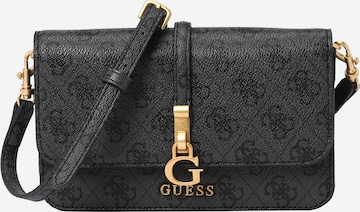 GUESS - Mala de ombro 'JAMES' em preto: frente