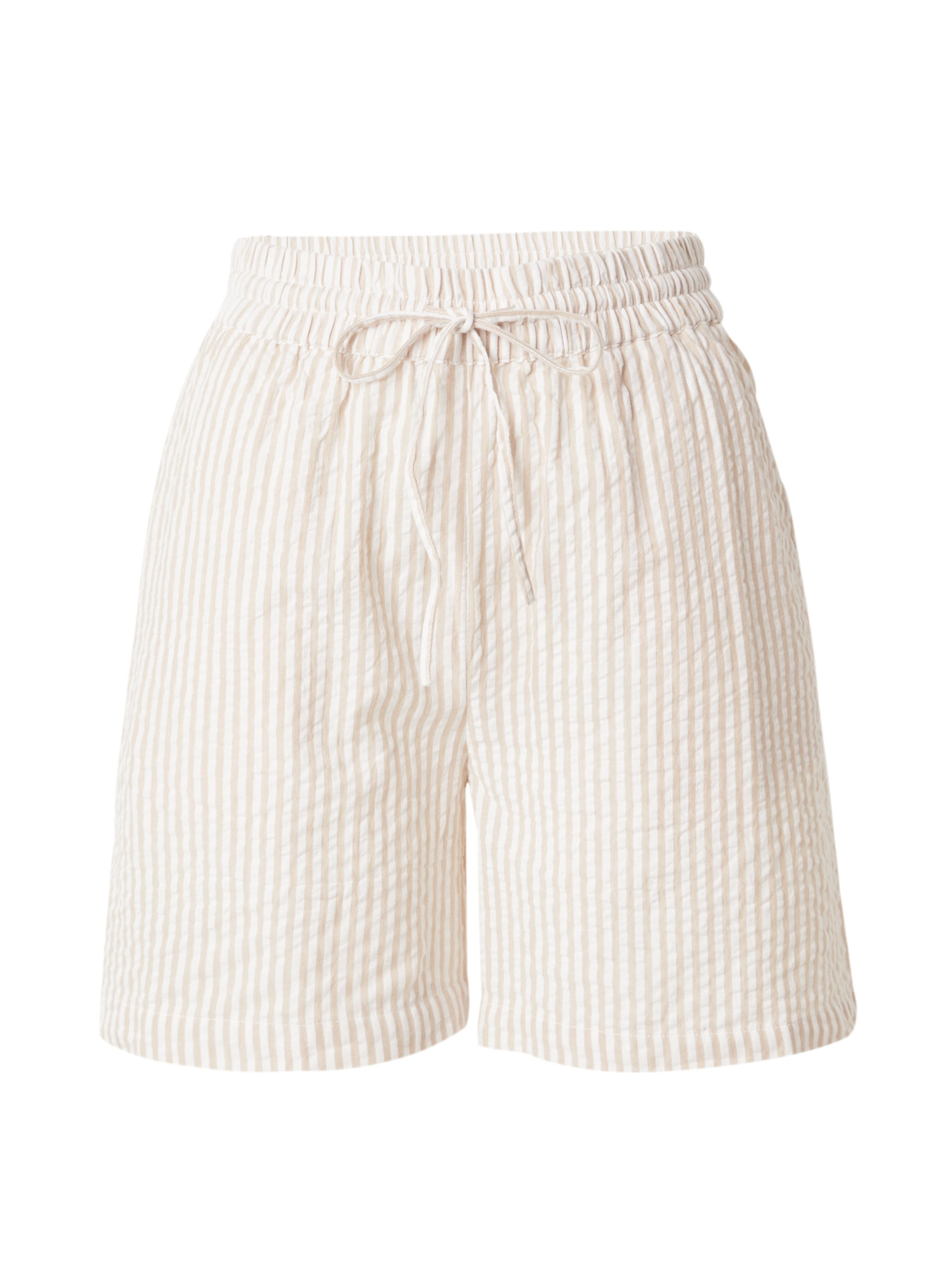 Regular Pantaloni 'SALLY' de la PIECES pe bej: față