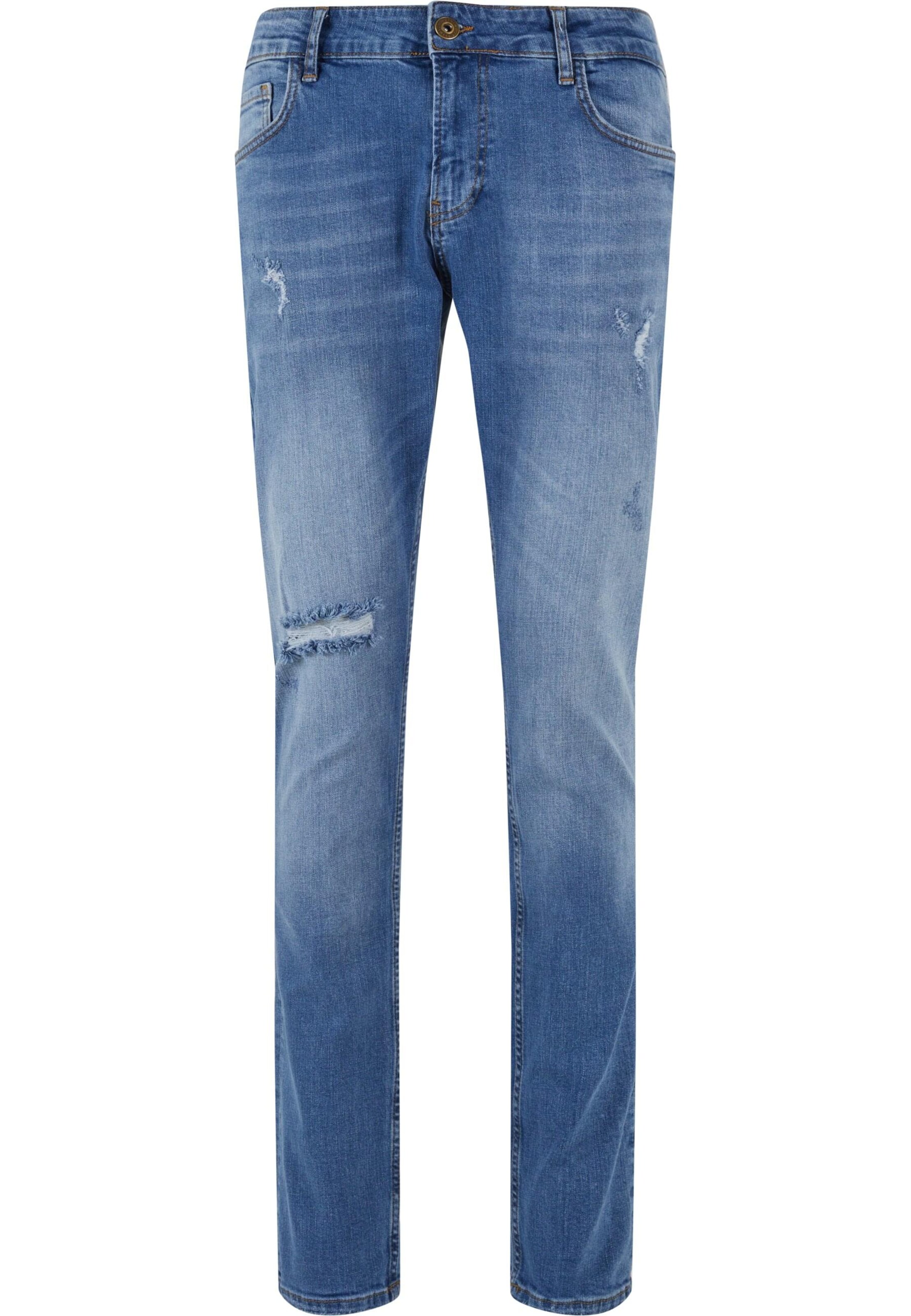 2Y Premium Regular Jeans in Blauw: voorkant