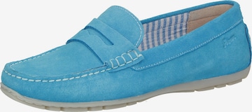 SIOUX Classic Flats in Blue: front