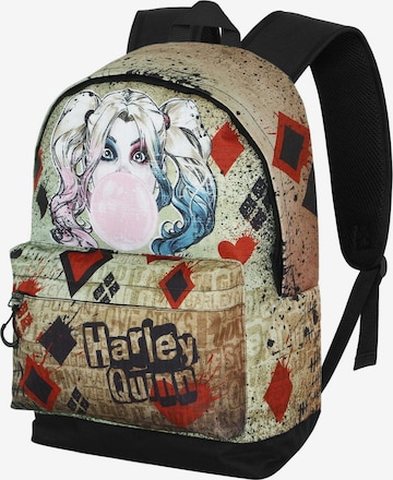 Warner Bros Rucksack 'Harley Quinn' in Beige: Vorderseite