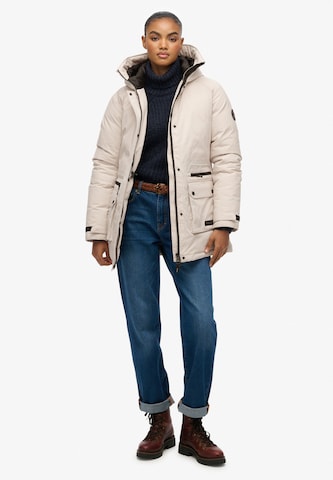 Superdry Parka in Grau