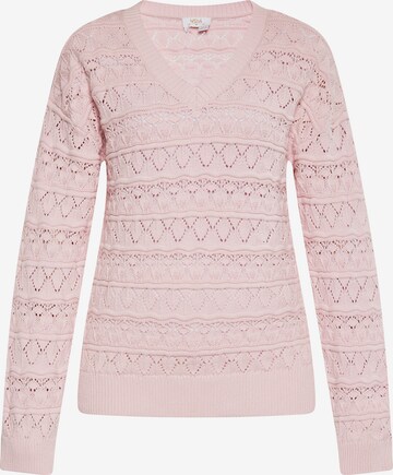 usha FESTIVAL Sweater in Pink: front