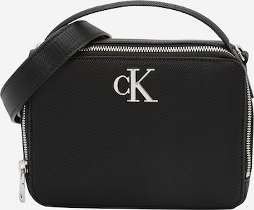 Borsa a mano di Calvin Klein Jeans in nero: frontale