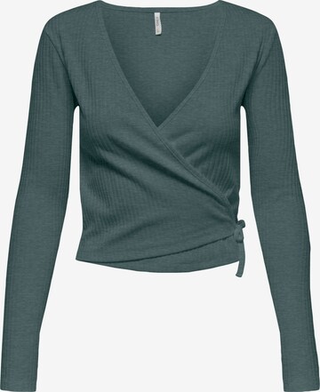 ONLY Shirt 'Emma' in Groen: voorkant