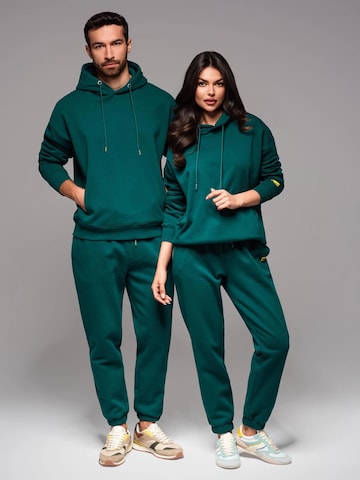 Ombre Sweatshirt 'OU-SNBC-0105' in Groen