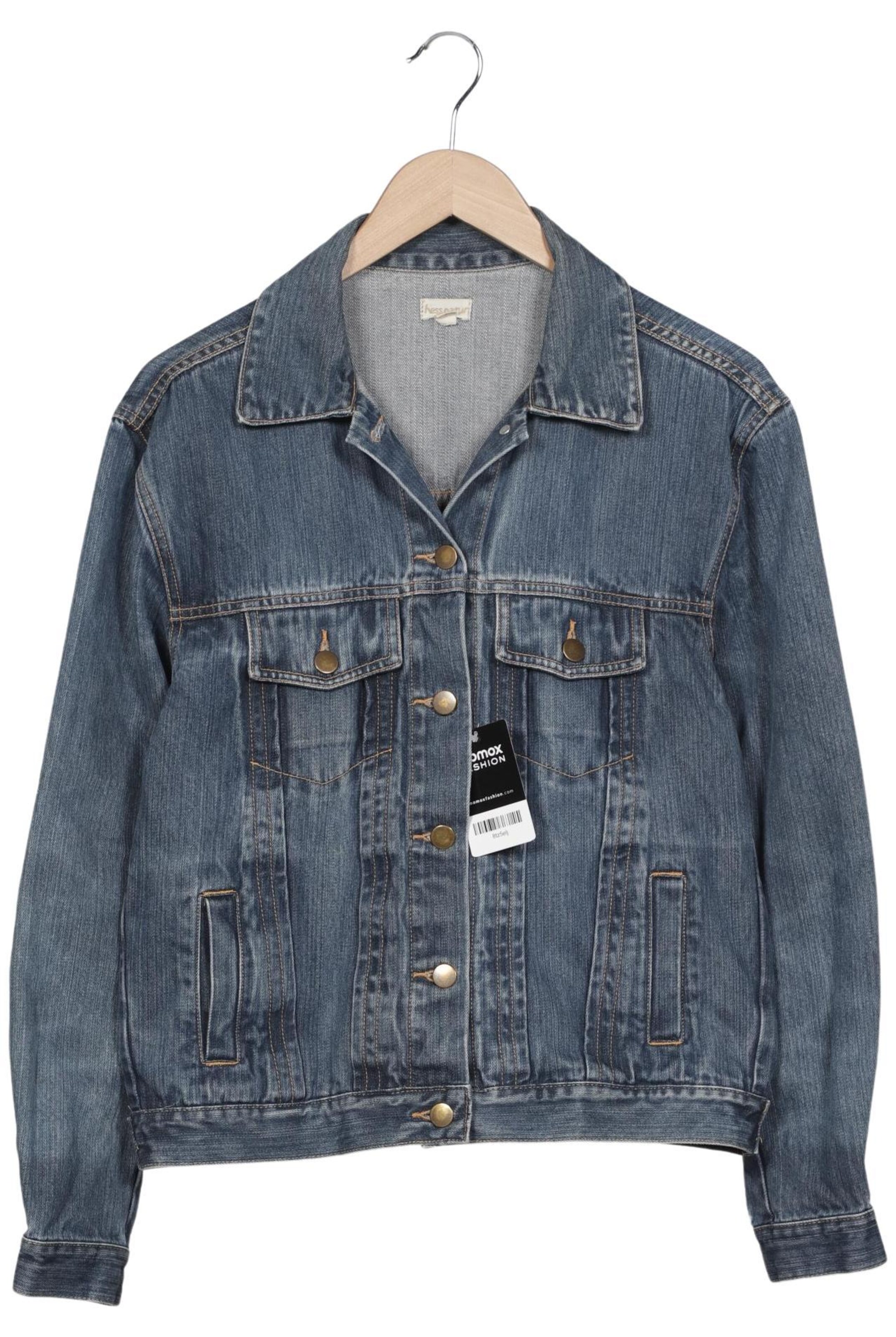 hessnatur Jacket & Coat in M in Blue: front