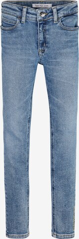 Skinny Jean Calvin Klein Jeans en bleu : devant