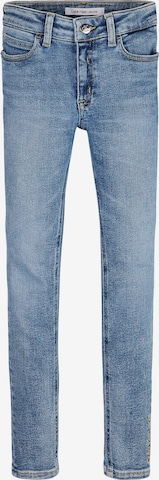 Calvin Klein Jeans Skinny Jeans in Blauw: voorkant