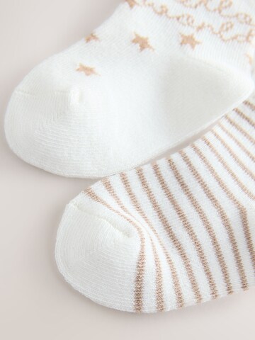 Calzino 'Hello World' di Next in beige