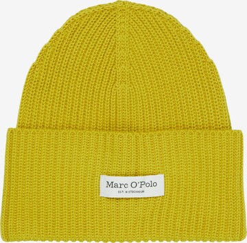 Marc O'Polo Beanie in Yellow: front
