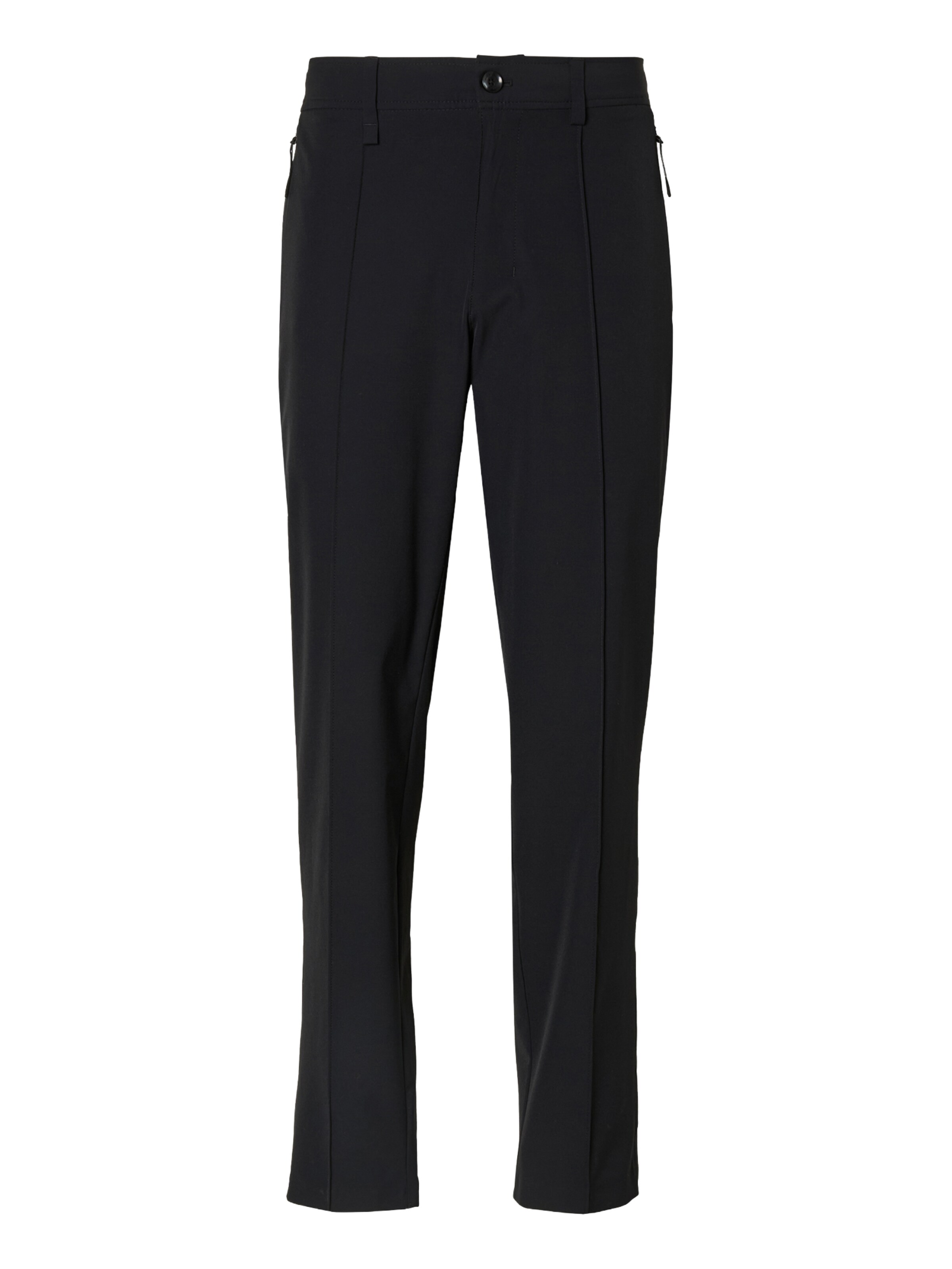 BOSS Regular Панталон 'Spirit70' в черно: отпред