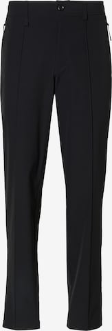 BOSS Regular Housut 'Spirit70' värissä musta: etupuoli