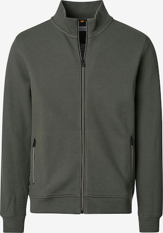 redmond Sweatjacke 'Basic' in Grün: Vorderseite