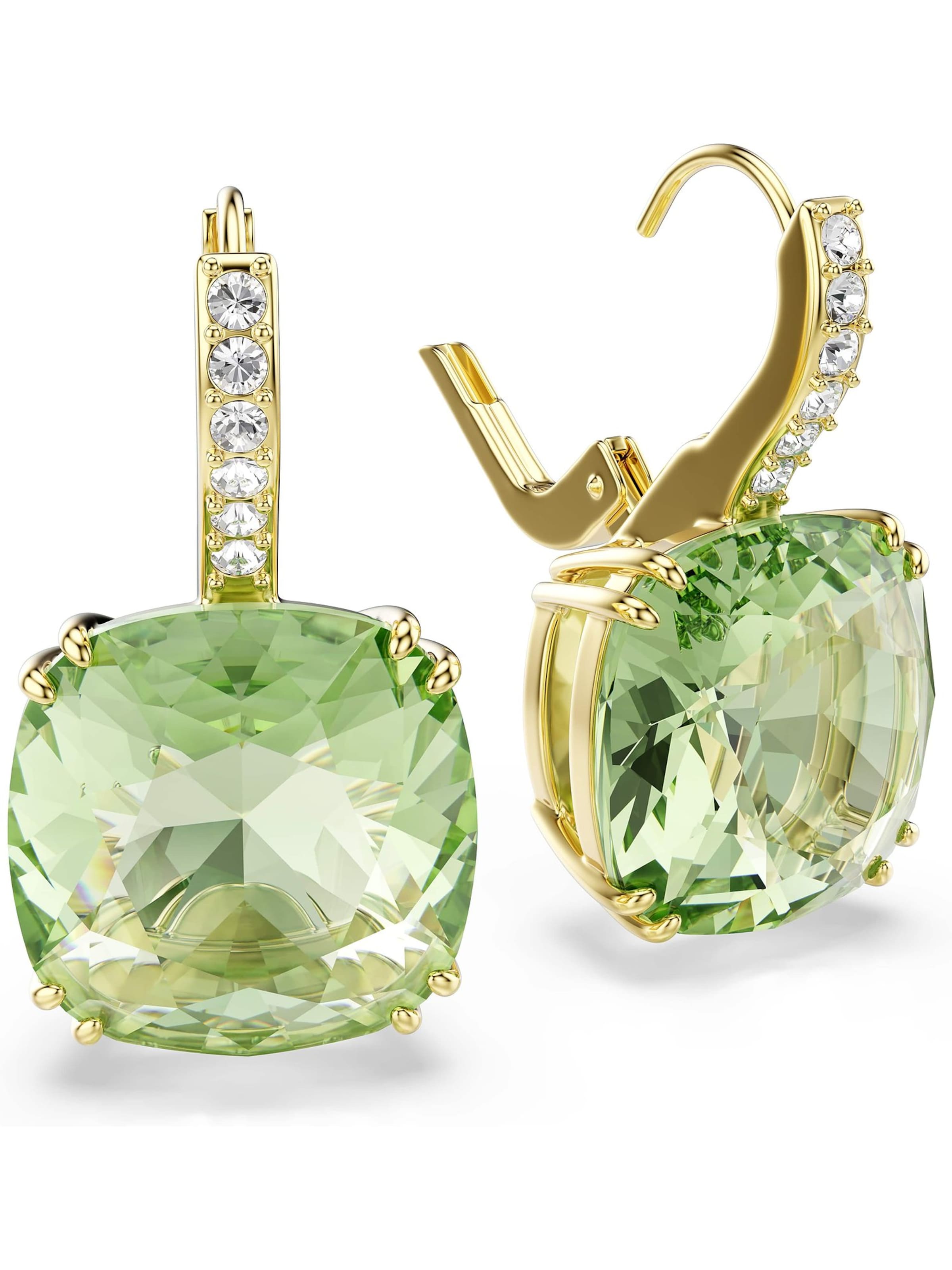 Swarovski Øreringe 'MILLENIA' i grøn