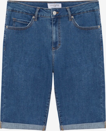 MANGO Regular Jeans 'Soda' in Blauw: voorkant