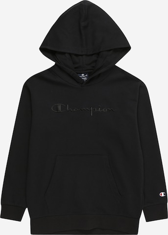 Champion Authentic Athletic Apparel Sweatshirt in Black: front