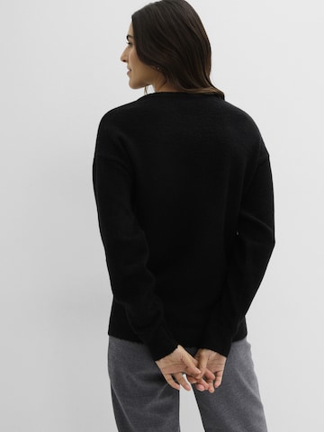 Pull-over oversize bonprix en noir
