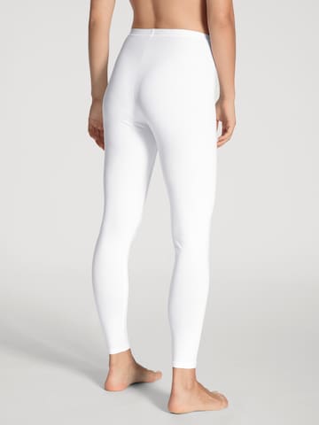 Skinny Leggings 'Natural Comfort' di CALIDA in bianco