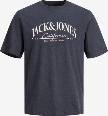Jack & Jones Plus Tričko 'Palma' – modrá: přední strana