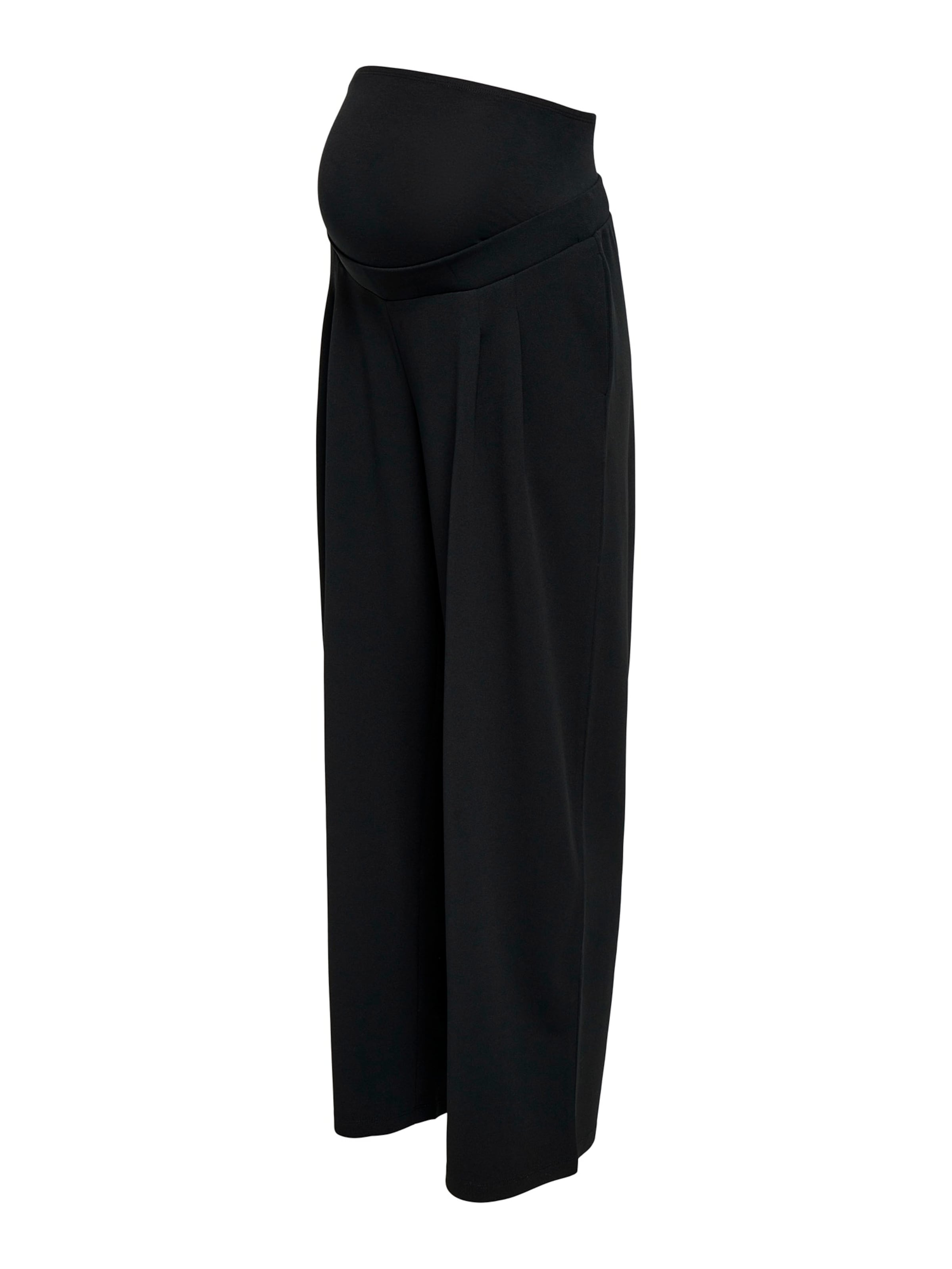 Only Maternity - Pantalón 'OLMBANG' en negro: frente