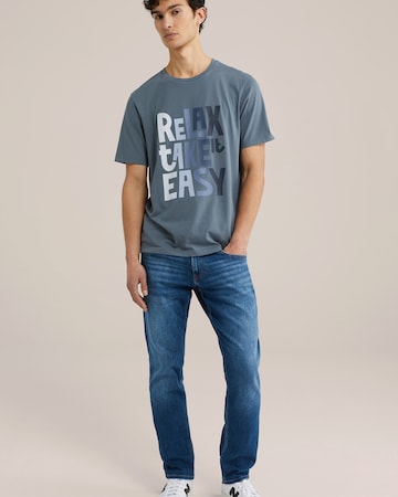 T-Shirt WE Fashion en bleu