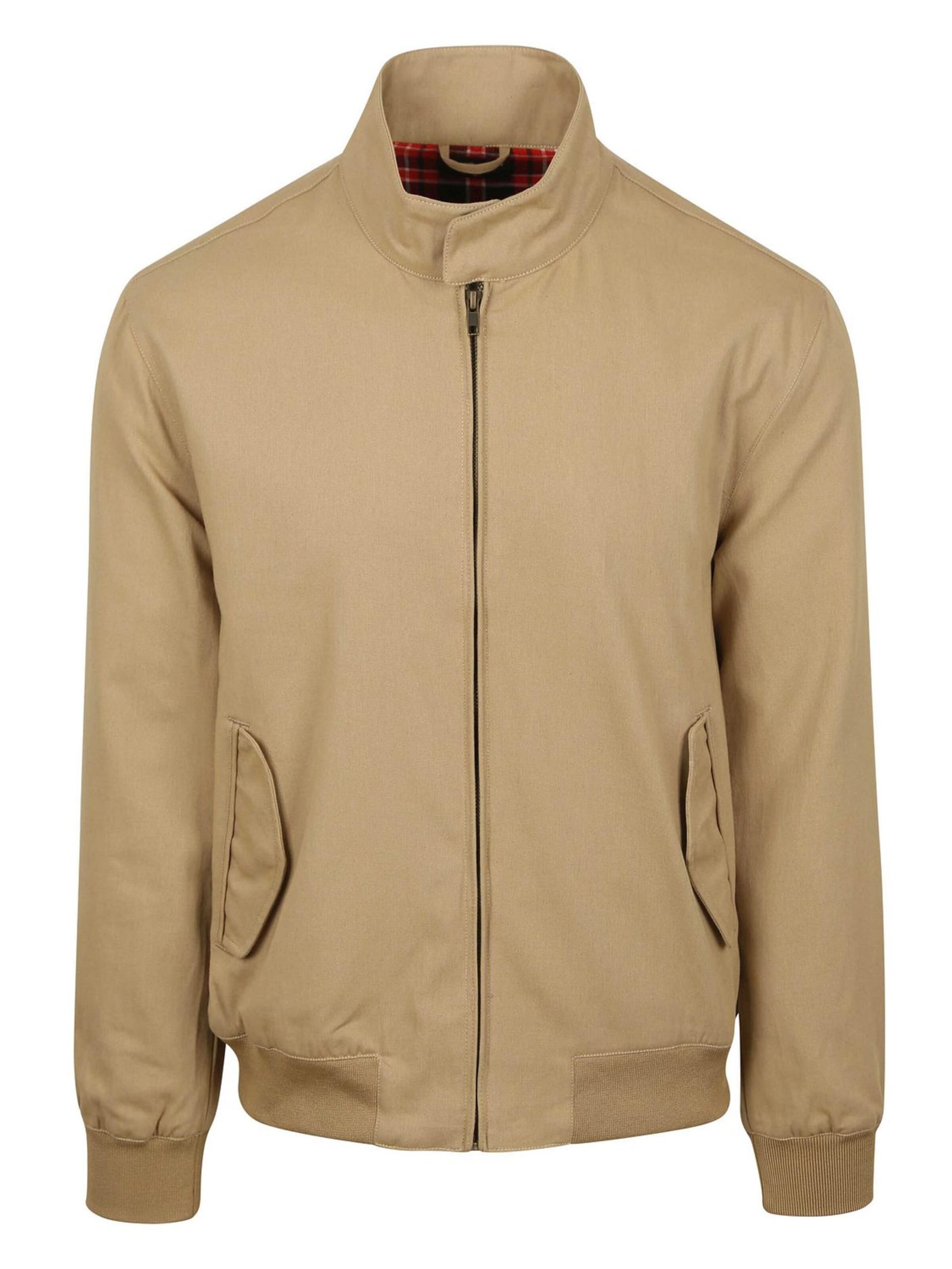 Steppin' out Between-Season Jacket in Beige: front