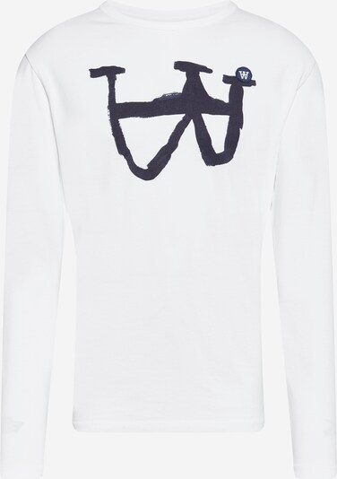 WOOD WOOD Shirt 'Mel' in navy / weiß, Produktansicht
