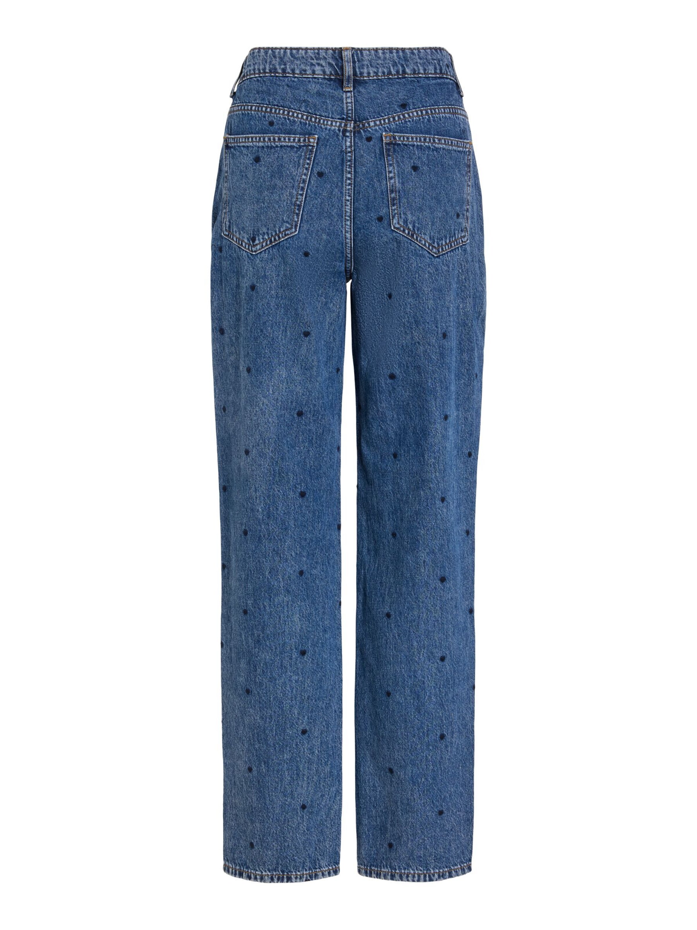 VILA - regular Vaquero 'VIKELLY' en azul