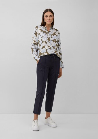 s.Oliver BLACK LABEL Regular Hose in Blau