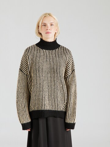 TOPSHOP - Pullover oversized em bege: frente