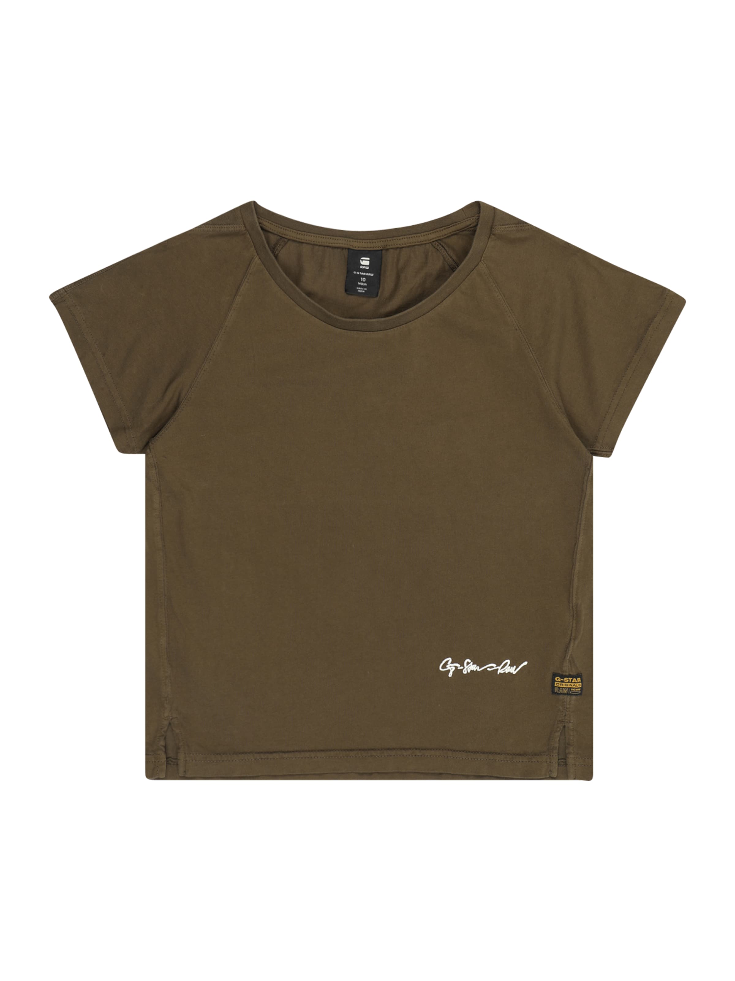 G-STAR - Camiseta en verde: frente