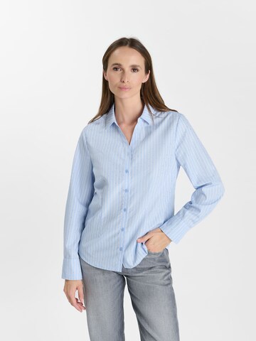 Le Temps Des Cerises Blouse 'LUINA' in Blue: front