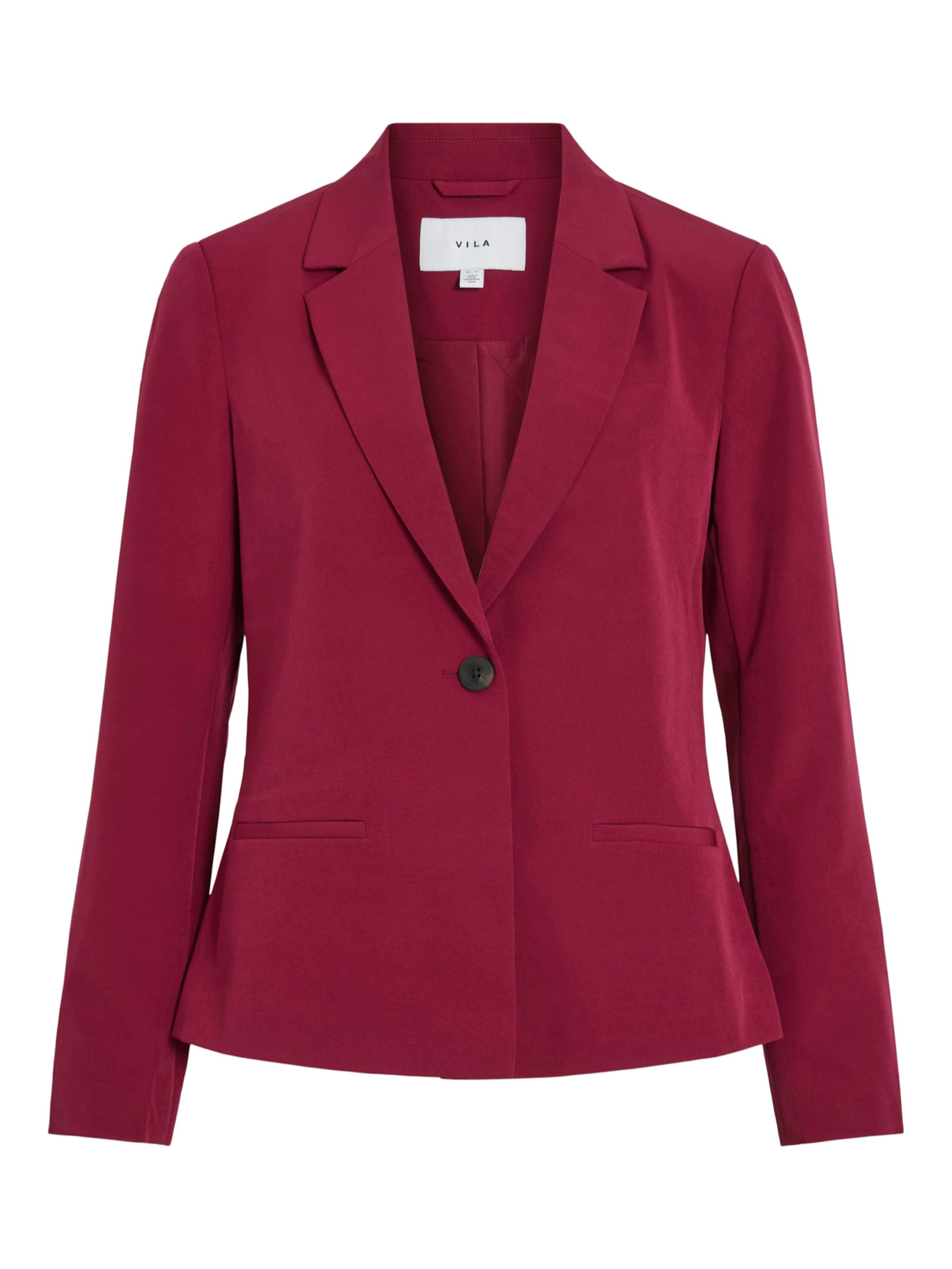 VILA Marynarka 'VISOSA' w kolorze czerwony: przód