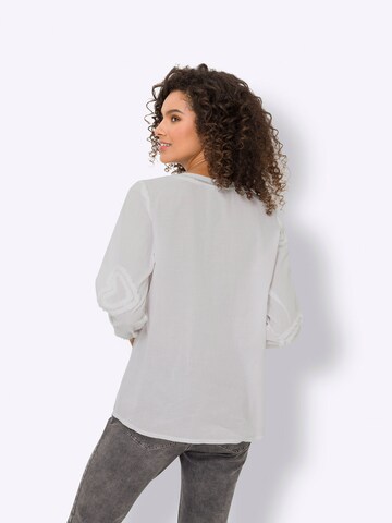 heine Bluse in Grau