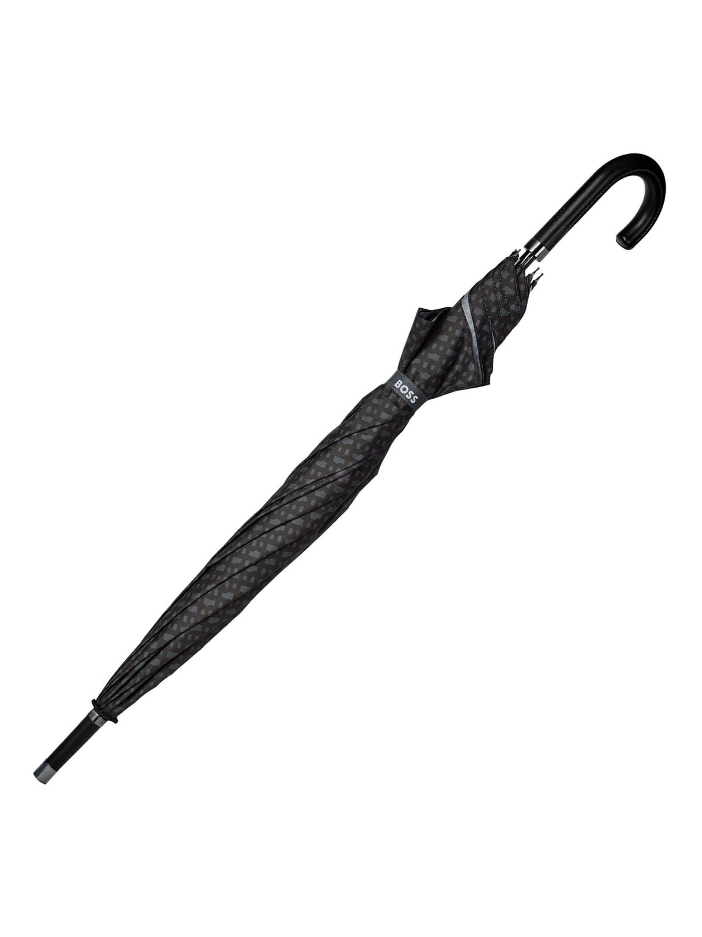 BOSS Umbrella 'Umbrella Monogramme' in Grey