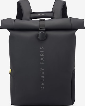 Delsey Paris Rucksack 'Turenne' in Schwarz: Vorderseite