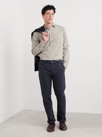 Seasalt Cornwall Slimfit Broek 'Tollgate' in Blauw