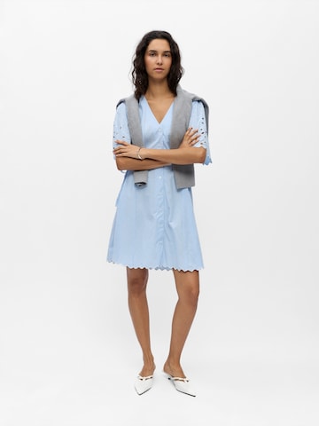 Robe-chemise 'OBJBERRA' OBJECT en bleu