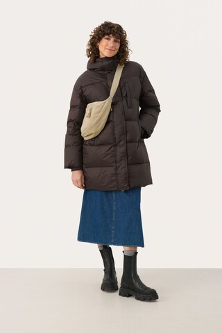 Part Two Winter Jacket in Brown
